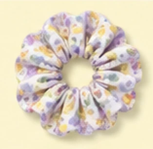 Daisy Dream floral scrunchie