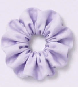 Lilac Love scrunchie